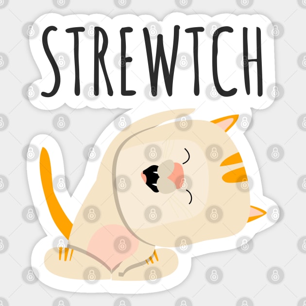 Strewtch Sticker by leBoosh-Designs